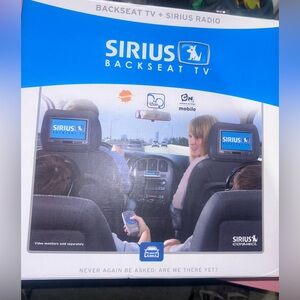 Sirius Satellite Radio SCV1 Universal Add On Kit With Optional Video
